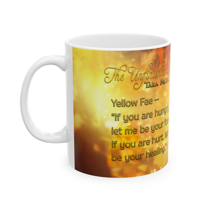 Inspirational Mug - Which Fae Are You? Yellow Fae