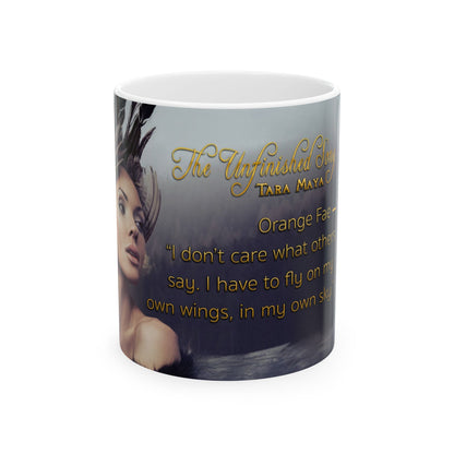 Inspirational Mug - Which Fae Are You? Orange Fae