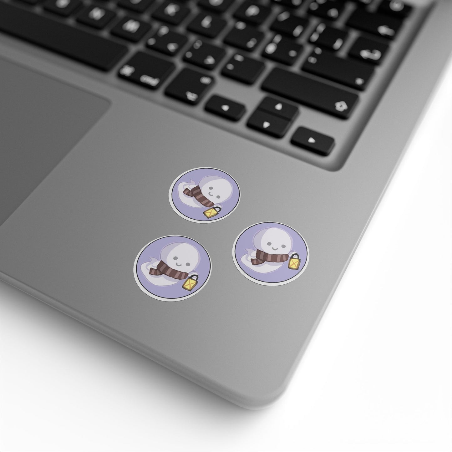 Cute Ghost Round Sticker Rolls, Fall Decor, Halloween Party Favors, Kids Crafts, Scrapbooking, Gift Wrapping