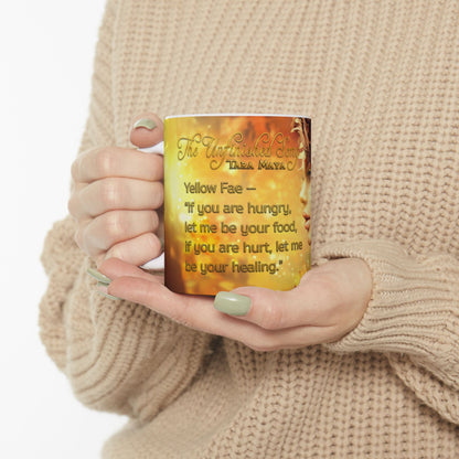 Inspirational Mug - Which Fae Are You? Yellow Fae