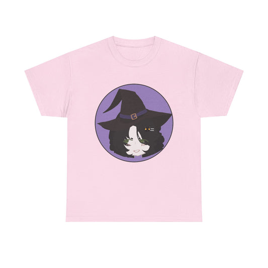 Cute Witch Cotton Tee
