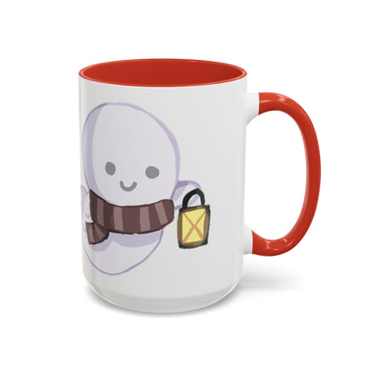 Cute Ghost Accent Coffee Mug