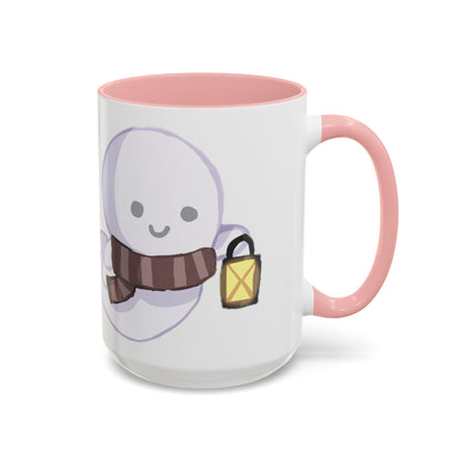 Cute Ghost Accent Coffee Mug