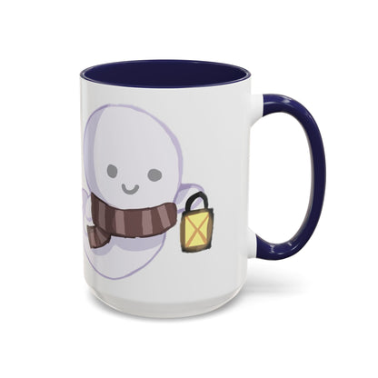 Cute Ghost Accent Coffee Mug
