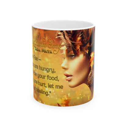 Inspirational Mug - Which Fae Are You? Yellow Fae