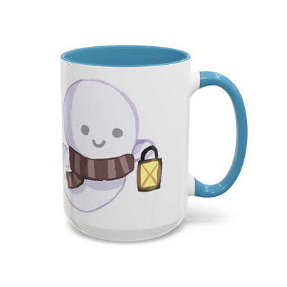Cute Ghost Accent Coffee Mug