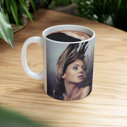Inspirational Mug - Which Fae Are You? Orange Fae