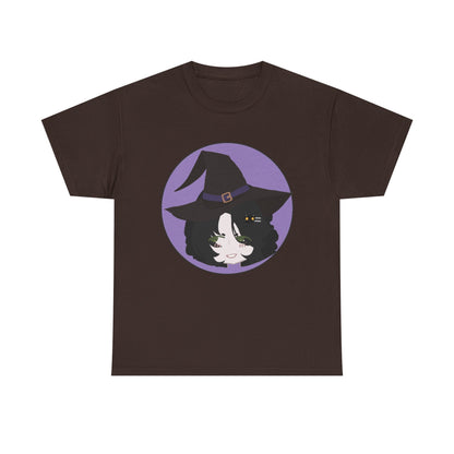 Cute Witch Cotton Tee