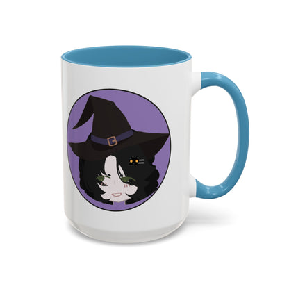 Cute Witch Accent Coffee Mug