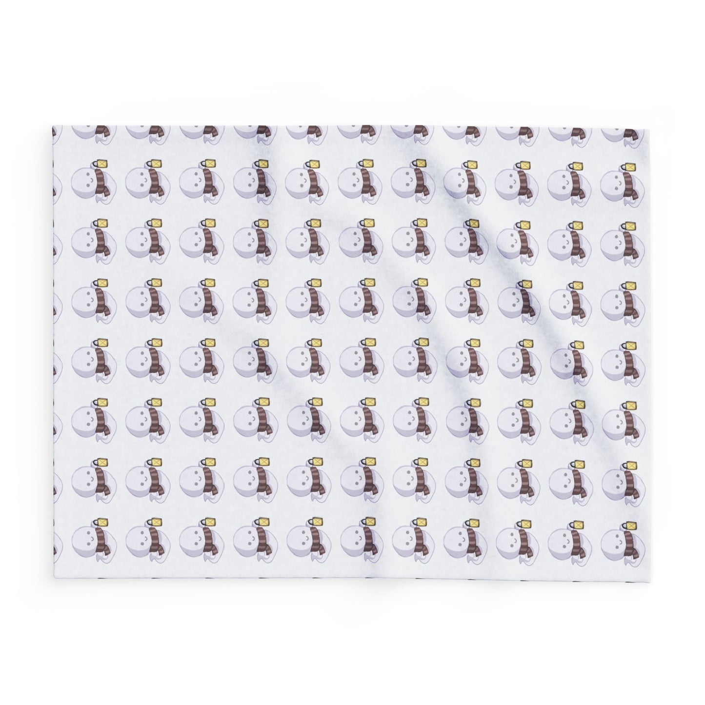 Ghost Pattern Fleece Blanket, Cozy Fall Home Decor, Halloween Gift, Autumn Snuggle Blanket, Seasonal Throw