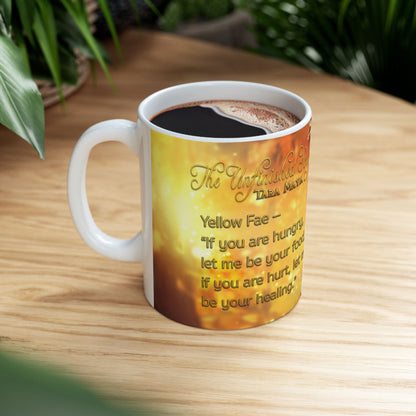 Inspirational Mug - Which Fae Are You? Yellow Fae
