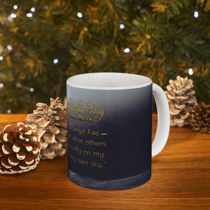 Inspirational Mug - Which Fae Are You? Orange Fae