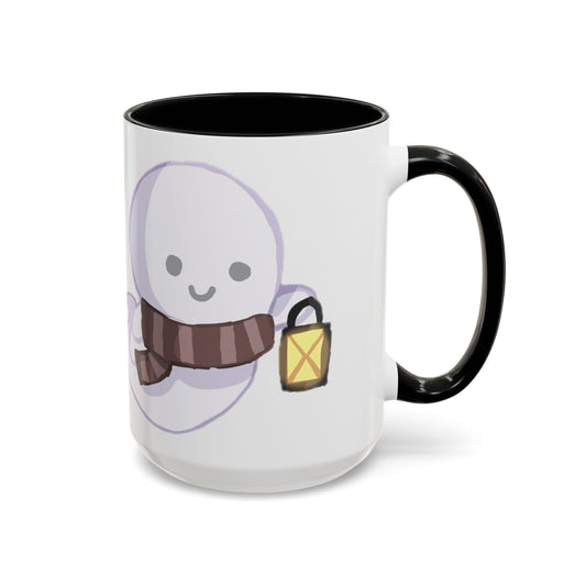 Copy of Cute Ghost Accent Coffee Mug for Fall, Halloween, Haunted House Decor, Gift for Coffee Lovers, Pumpkin Spice Enthusiasts