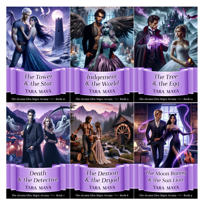 The Major Arcana Bundle Books 6-12 (Six Full Novels)