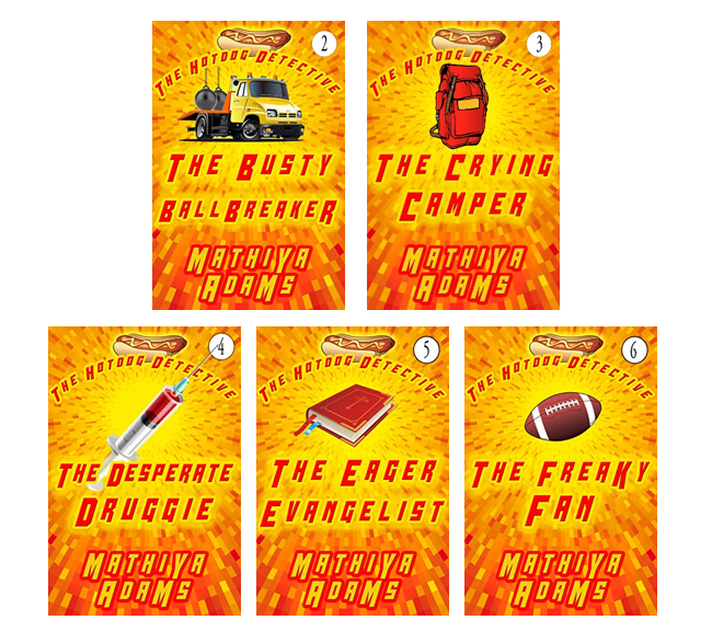 Hot Dog Detective Ebook Bundle Books 2-6 (five full books)